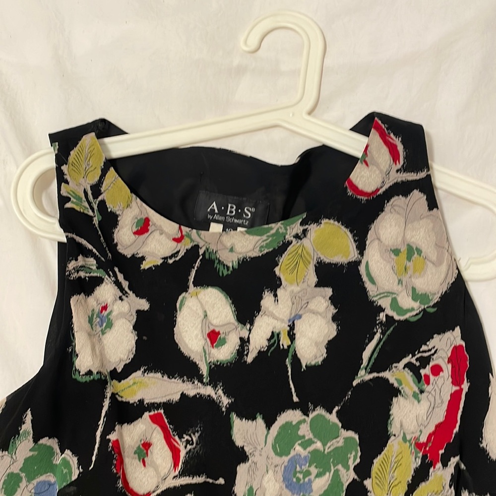 Perfect 90’s ABS flowered midi dress